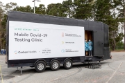 Carbon Health, a Silicon Valley medical startup, installed its first mobile coronavirus testing site in San Francisco, CA, on April 16, 2020.  Results could be ready in as little as 15 minutes, and Carbon Health is making them available to clients on its mobile app the same day as testing. The mobile testing trailer will make stops through the San Francisco Bay Area later this month.