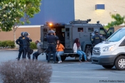 Policemen arresting some of the looters  who broke into a local Best Buy store in Emeryville , CA, on May 30, 2020.