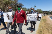 A peaceful march for equality where supporters were asked to wear their  Sunday Best Attires was attended by hundreds of people of all ethnicities  in Oakland on June 6, 2020.